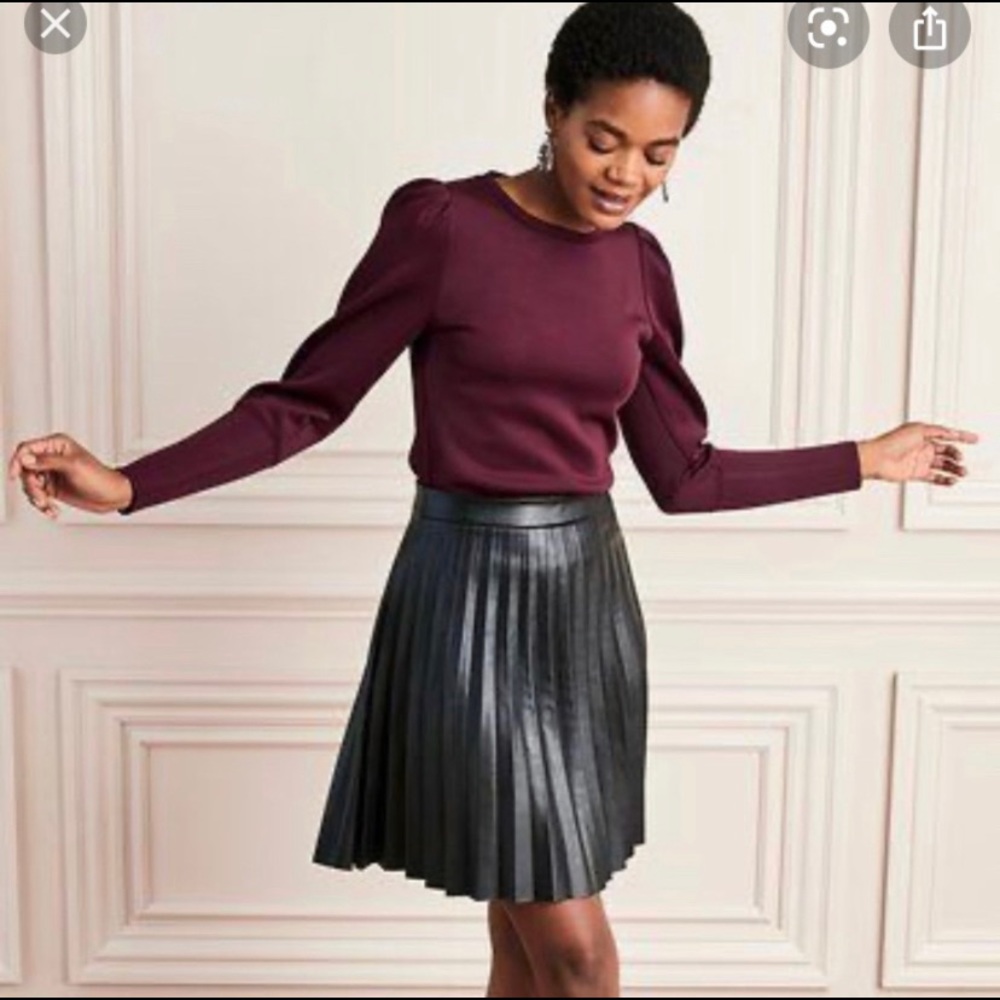 COPY - Neoprene Puff Sleeve Sweater by Stella & Dot